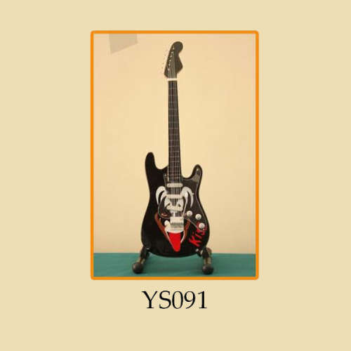 Miniature Guitar Rock star Kiss